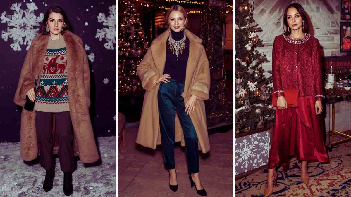 Winter Holiday Outfit Dress To Impress