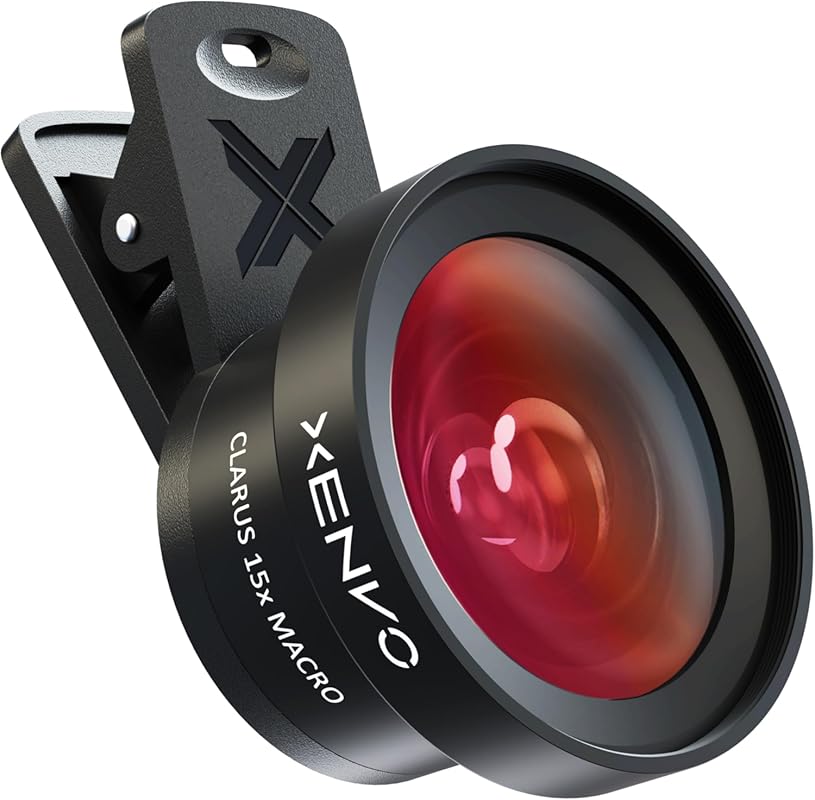 Xenvo Pro Lens Kit for iPhone & Android – Macro & Wide Angle Lenses wi