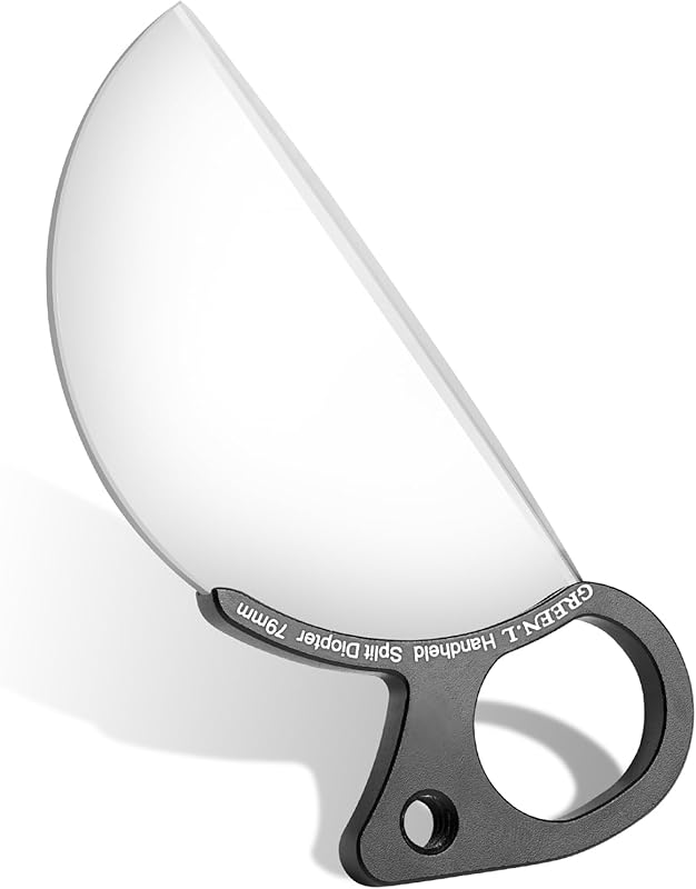 GREEN.L 100mm Split Diopter Prism Filter for Creative Blur & Bokeh Eff