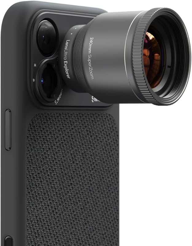 ShiftCam LensUltra 240mm Super Zoom Phone Telephoto Lens for iPhone 17